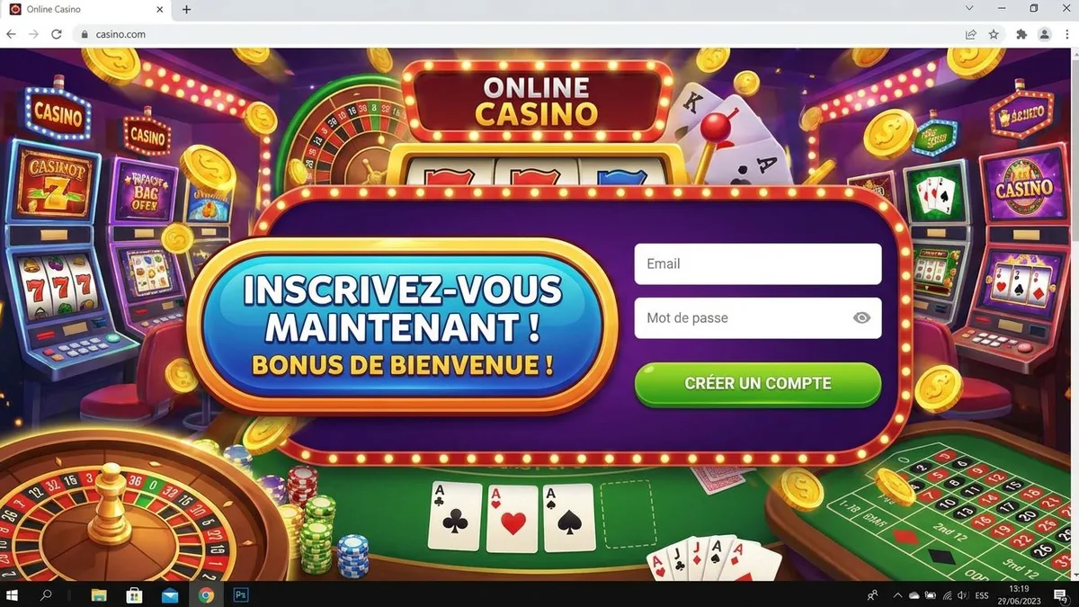 Inscription avec bonus